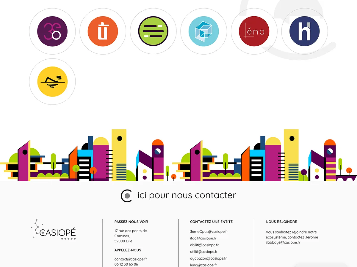 Casiopé - web, identité, illustrations, photos - screenshot 3