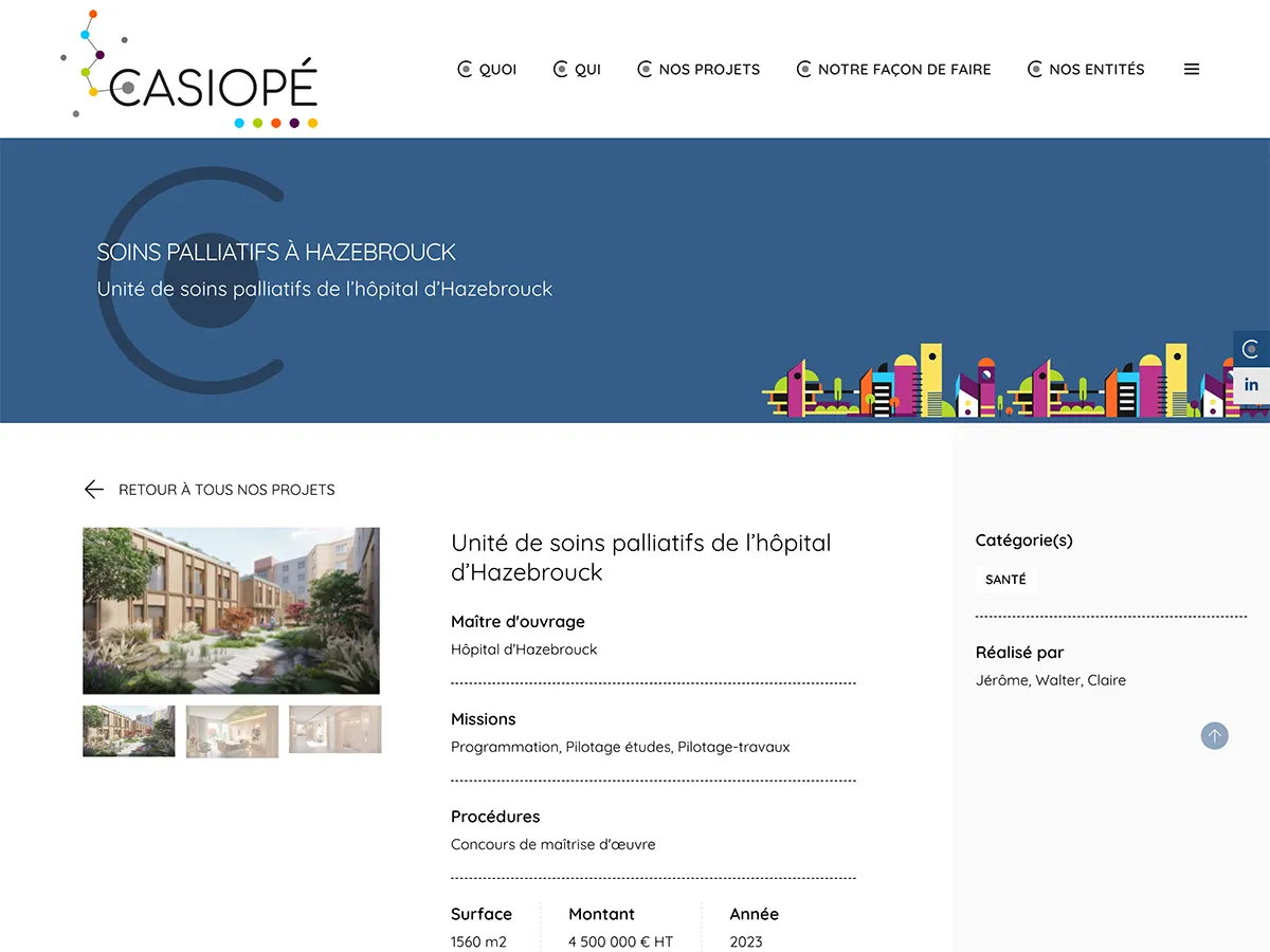 Casiopé - web, identité, illustrations, photos - screenshot 6