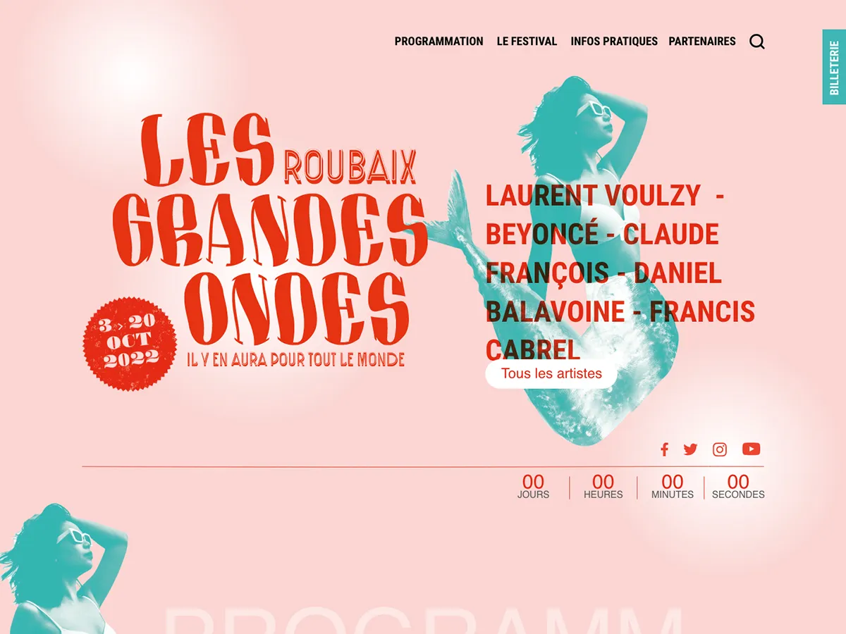 les Grandes Ondes, Événement musical à Roubaix