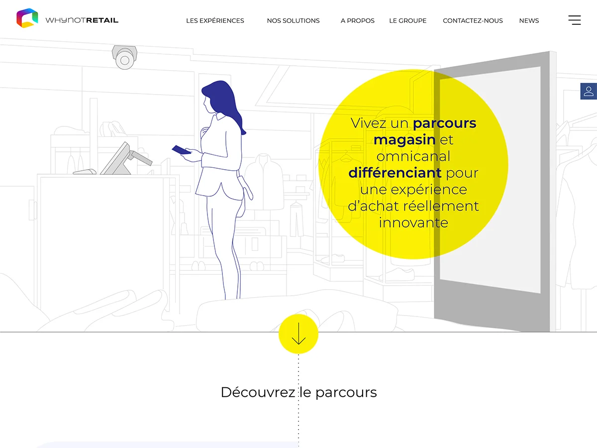 Whynot Retail - Webdesign, Identité, Illustration